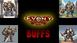 Evony Buff Guide, where to get every single buff