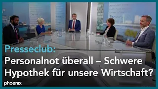 Presseclub: Personalnot überall - Schwere Hypothek für unsere Wirtschaft?