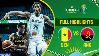 Senegal - Angola | Game Highlights - FIBA AfroBasket 2021