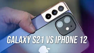 CONFRONTO iPhone 12 vs Galaxy S21: CONFERME e SORPRESE