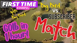 Live Match | Big Bird vs Subscriber | 60lb in 1 hour with Big Bird