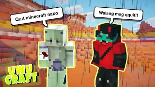 WALA NG OMOCRAFT QUIT MINECRAFT NA BA? || MINECRAFT || UWUCRAFT 6 || W/PEPESANTV