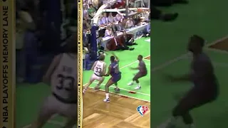 May 26, 1987 Larry Bird stole the ball & found Dennis Johnson for the layup to WIN Game 5!