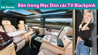 Bên trong Mercedes V250 độ Maybach dùng để đưa đón BLACKPINK tại Hà Nội