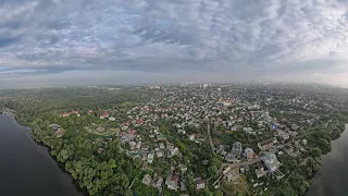 Воронеж с квадрокоптера. Ленинский район.