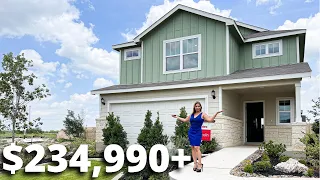 EXTREMELY AFFORDABLE MODERN HOUSES FOR SALE NEAR SAN ANTONIO TEXAS | $234k+ | 3-5 Bed | 1204+ SqFt