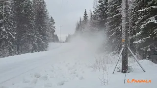 Esapekka Lappi and Janne Ferm pre-event test for Rally Sweden 31.1.2023.