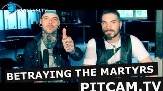 BETRAYING THE MARTYRS - Interview with Aaron Matts & Valentin Hauser // PitCam.TV