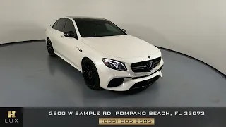 2019 MERCEDES BENZ E63 S AMG