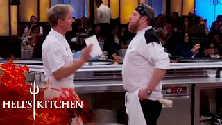 Gordon Doesn't Like How Jason Runs The Pass | Hell's Kitchen