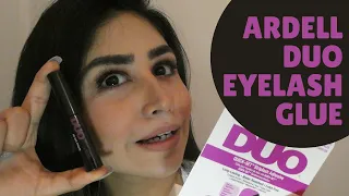 MUST WATCH | Duo Quick-Set Lash Adhesive Dark by Ardell I How to apply lash glue | Review and Demo!