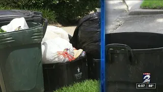 Trash and recycling pick-up delays