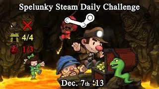 Spelunky Steam Daily Challenge - December 7th, 2013