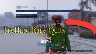 Low Level Makes Sweaty TryHard Rage Quit | RNG Goes Wrong | GTA V Online !!!