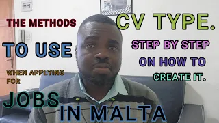 THE METHODS TO USE WHEN APPLYING FOR JOBS IN MALTA