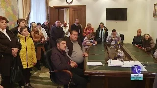 Пикет сторонников Визирской громады