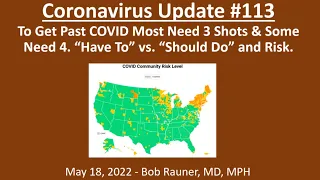 2022 May 18 Community Coronavirus Update #113 Recording