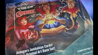 2022 Fleer Ultra Avengers Hobby Box - Let's RIP it again!