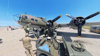 Bomber Camp 2024 - B17 Crawlthrough and Walkaround