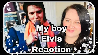 My boy! Elvis! Reaction!