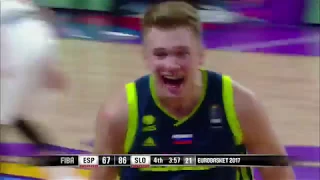 Luka Doncic | Eurobasket Semi-Final | 11 PTS, 12 REB, 8 AST + 0 TO