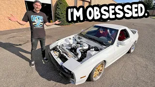 FIRST DRIVE in my RX7!!