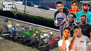 Stealing Tamil Moto Vloggers bikes in GTA 5 Tamil