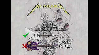 Metallica - One - Backing Track for Guitar (with Vocals) No Lead Guitar - You are Kirk!