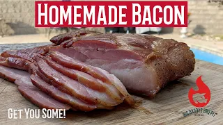 Easy Homemade Bacon Recipe | How to Cure Bacon at Home | Pork Belly to Bacon