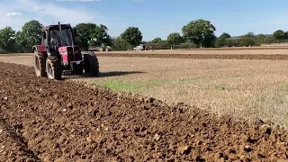 Weald of Kent ploughing match 2022 case 1056 xl sound of music