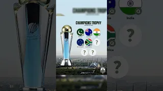 ICC CHAMPIONS TROPHY 2025 QUALIFIED TEAMS❤️Comment other 3 teams #iccchampionstrophy2025 #shorts