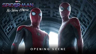 SPIDERMAN NO WAY HOME 2021|Opening Scene  FIRST 2 MINUTES|Marvel Studios