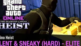 GTA 5 Online Casino Heist "Silent and Sneaky" 2- Players (Elite and Undetected in Hard Mode)