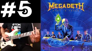 Are These the TRICKIEST RIFFS on Megadeth's Rust in Peace?