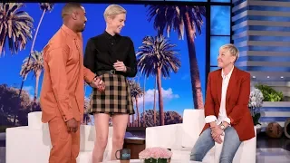 Charlize Theron Gets a Surprise Visit from Michael B. Jordan