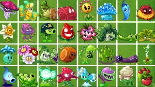 Random 32 Team 3 Plants Max Level - Which Team Plant Will Win? - PvZ 2 Team Plant Vs Team Plant