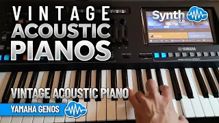 VINTAGE ACOUSTIC PIANOS | YAMAHA GENOS / 2 | SOUND LIBRARY | PSR SX 700 - 900 Series / Tyros 5