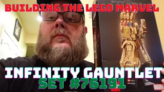 Building the Marvel Lego Infinity Gauntlet set 76191