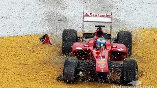 Fernando Alonso F1 All Crashes and Fails