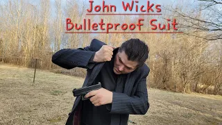 Testing out John Wicks Bulletproof Suit