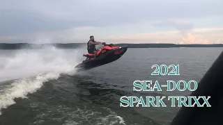 2021 Sea-Doo Spark Trixx , wave jumping.