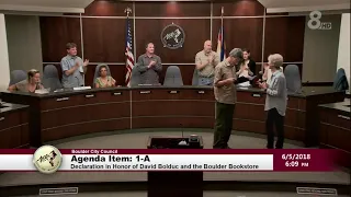 City of Boulder City Council Meeting 06-05-18