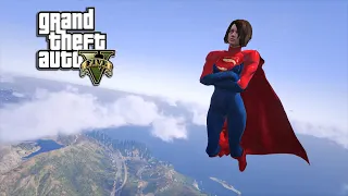 GTA 5 - DCEU SUPERGIRL MOD SHOWCASE! (2K)