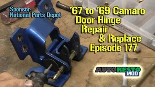 Chevy Camaro 1967 1968 1969 Hinge Pin Replacement How To Episode 177 Autorestomod