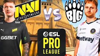 NAVI VS BIG -  ESL Pro League Season 14  Лучшие моменты