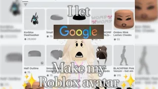 Google makes my roblox avatar✨️✨️ ll #fyp #shorts #preppy