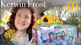 Mukbang | McDonald's NEW Adult Happy Meal | The Kerwin Frost Box Meal