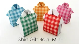Shirt Gift Bag Mini【Origami】