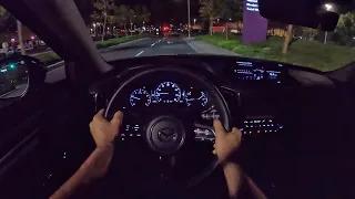 2023 Mazda CX-50 Turbo Premium Plus POV Night Drive (3D Audio)(ASMR)