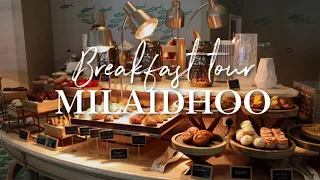 MILAIDHOO MALDIVES BREAKFAST BUFFET : The #1 🏆 Best Breakfast in the Maldives in 2021? (4K Ultra HD)